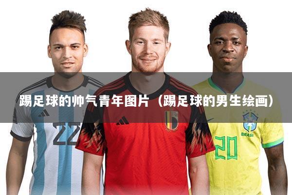 踢足球的帅气青年图片(踢足球的男生绘画)