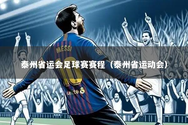 泰州省运会足球赛赛程(泰州省运动会)